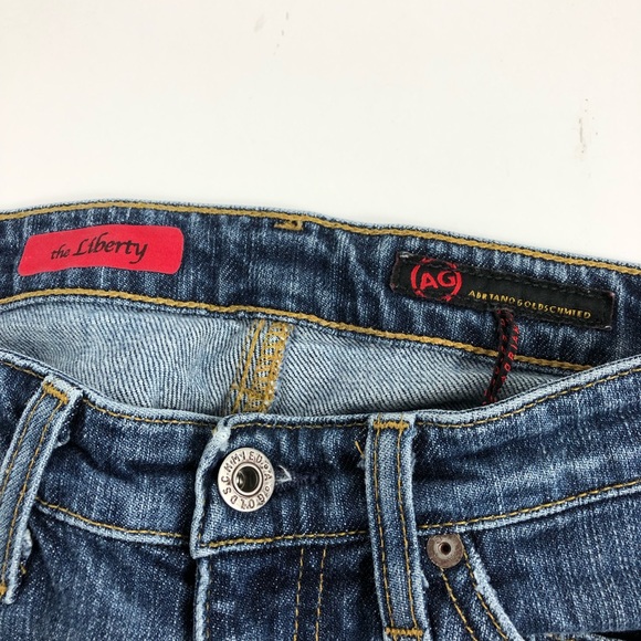 AG Adriano Goldshmied The Liberty Cuffed Crop 26 - Picture 4 of 7